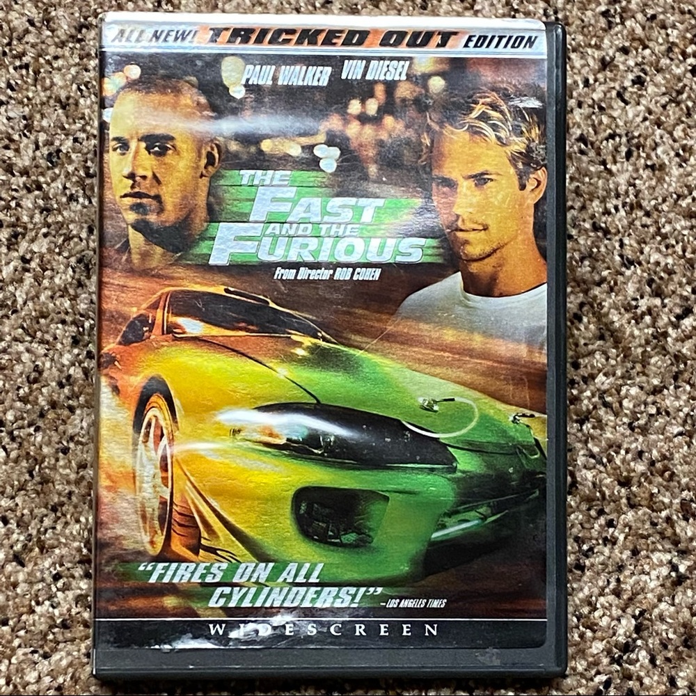 The Fast and The Furious TRICKED OUT EDITION DVD Paul Walker Widescreen
